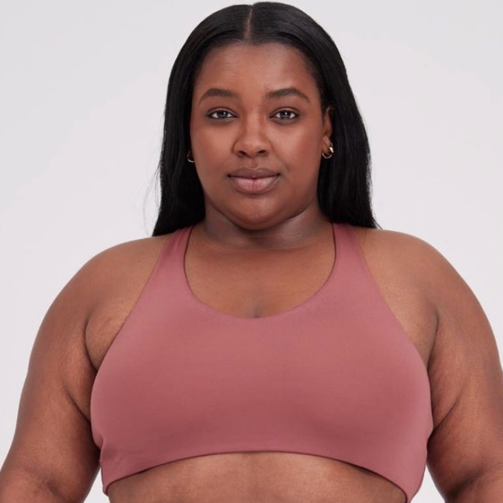 Girlfriend Collective Lola Bra in Fig